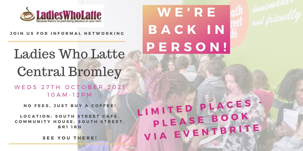 Ladies Who Latte Bromley tweet media