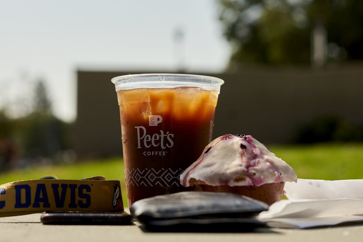 Week 5 is here! 
Tackle those midterms by getting Peet’s Coffee’s 🎃Cold Brew with Pumpkin oat foam🎃. You got this!