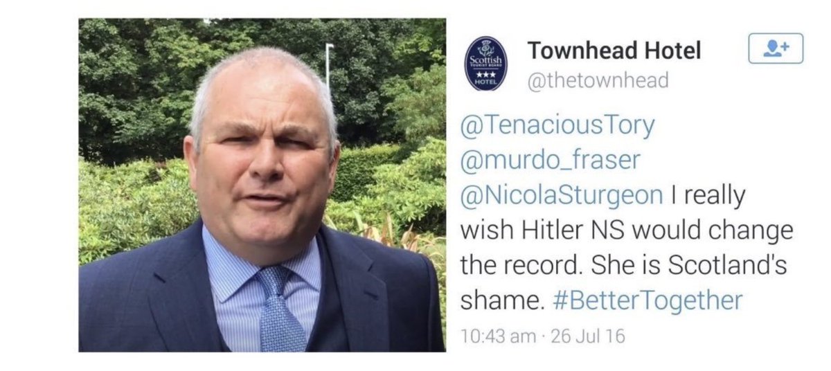 alanferrier's tweet photo. This lad is Stephen Montgomery, voluntary and unpaid spokesman of the self-styled "Scottish Hospitality Group" (SHG), formed as a small WhatsApp group a year ago. Their members employ about 6,000 people out of a total 90,000. All over BBC Scotland today. https://t.co/6cYwMelEbp
