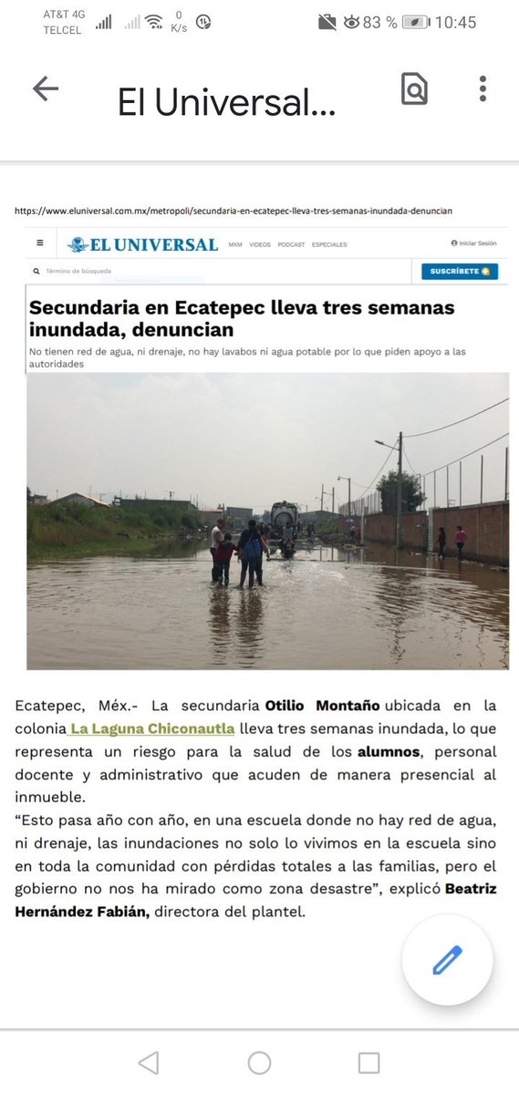 LizzethCA1's tweet photo. La CEDEM-PUEBLO, pide a las autoridades pronta atención a las necesidades en la escuela sec. OTILIO MONTAÑO  de Ecatepec.
@lopezobrador_
@delfinagomeza
@fernandovilchis https://t.co/4o5u8Bn2rR