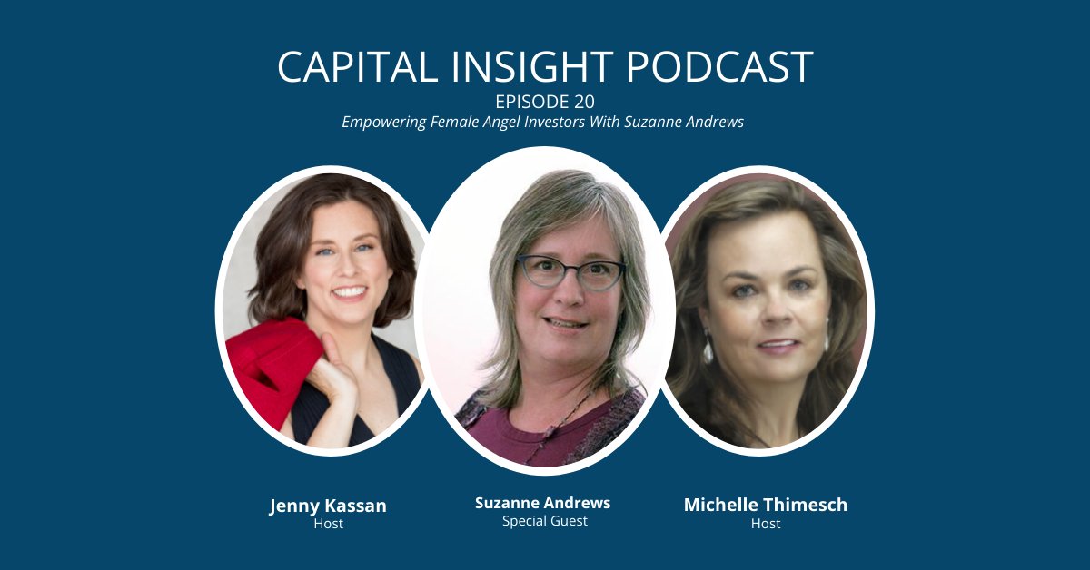 jennykassan's tweet photo. In the latest episode, we spoke with an investor, Suzanne Andrews, about her mission to empower women and teach them to shift their mindsets so they can see themselves as investors.ย https://t.co/gdyV8I3E8V
#raisecapital #SuccessMindset #womeninbusiness #destroydoubt https://t.co/r61PrJB5qg