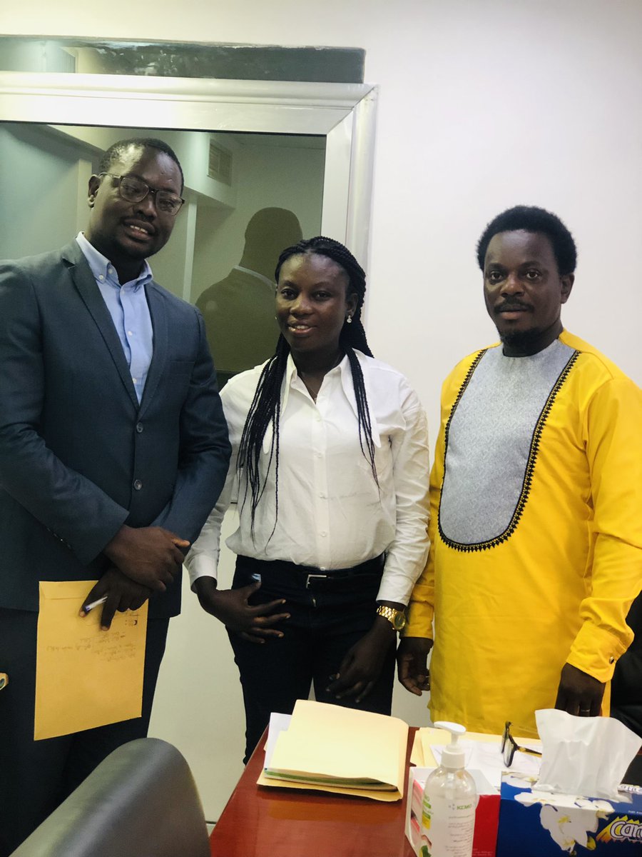 WFD_SierraLeone's tweet photo. Our Country Rep @diamondsuma introduced his new PAFA @satu89227821 to the Clerk of Parliament @clerkPOSL today. We are happy to have a woman in our team. #Promotingdemocracy #fosteringInclusion https://t.co/PGBzZThksK