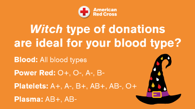 RedCrossAL's tweet photo. Schedule your blood &amp; platelet donation today!
https://t.co/S7IHWuXjxa 🎃 🏰 💀 https://t.co/mJRtYYOFCd