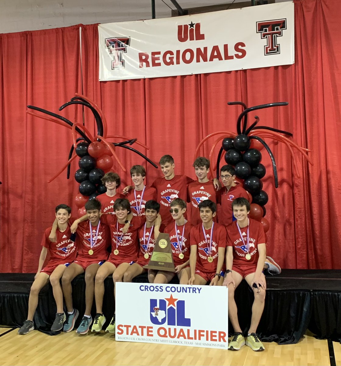 🎟 punched. On to state!!! 🎉🥇🏆🥈🎉 <a href="/GrapevineXC/">Grapevine High School Cross Country</a> <a href="/GCISD_Athletics/">GCISD Athletics Dept.</a>
