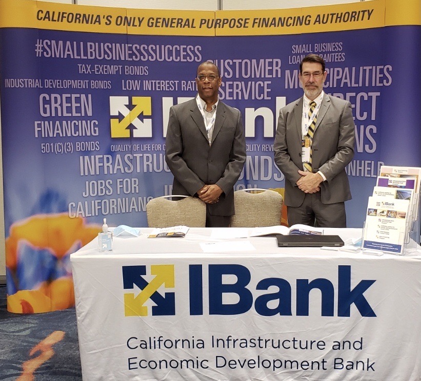 IBankCA's tweet photo. .@IBankCA is excited to be here at #p3highered. Stop by to chat w/ Richard &amp; John about who we are and all the ways we serve the state of CA with low-cost financing and superior customer service. We're part of the Governor's Office of Business and Economic Development (@CAGoBiz). https://t.co/AnyPwpVyEk