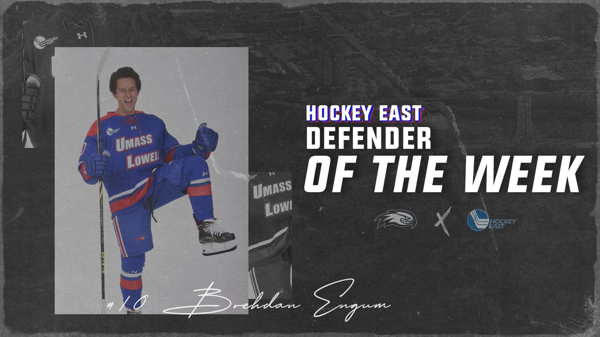No surprises here 🤩

After an absolutely electric weekend, Brehdan Engum has been tabbed the Hockey East Defender of the Week!

🔗: bit.ly/3beirvK

#UnitedInBlue | #HockeyEast