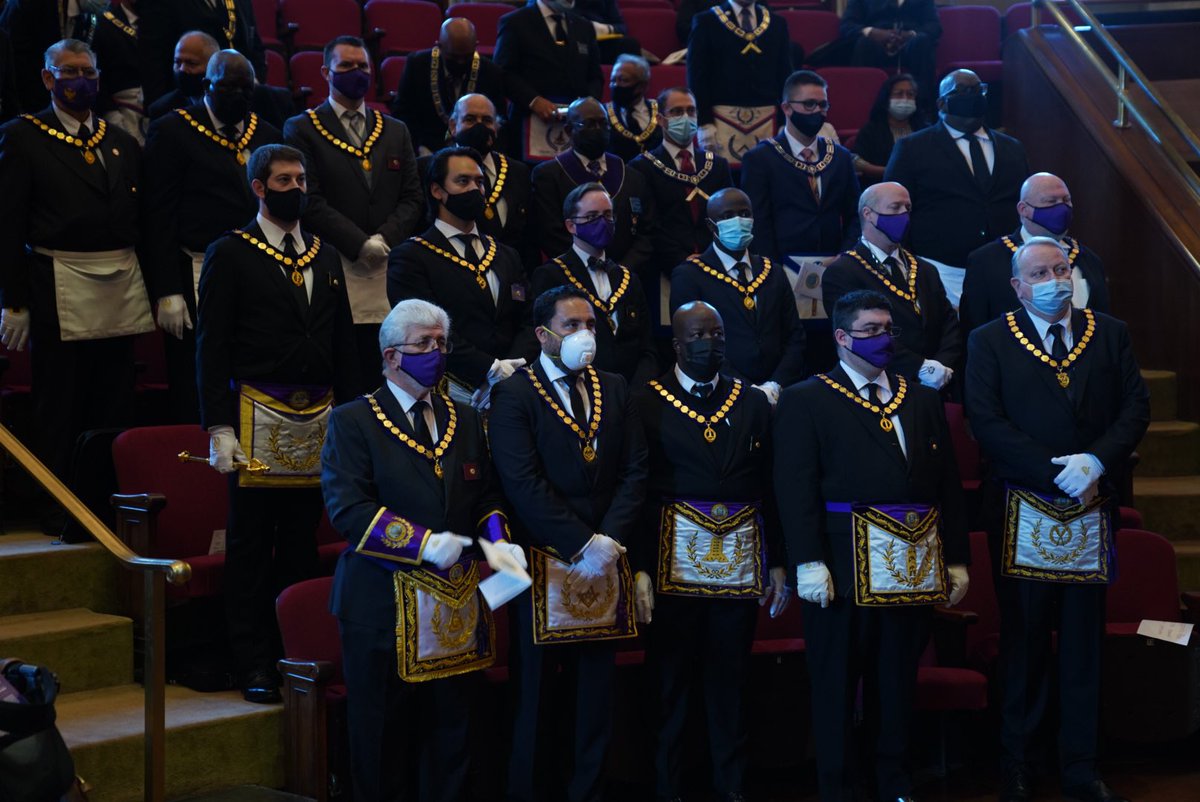 DCGrandLodge's tweet photo. On Sunday, the MWGM @AlanGor19730382 celebrated the Grand Lodge Day of Thanksgiving and Remembrance @GWMMem honoring the anniversaries of 9/11 and Pearl Harbor with speeches from brethren across our jurisdiction! https://t.co/qgThpneKe7