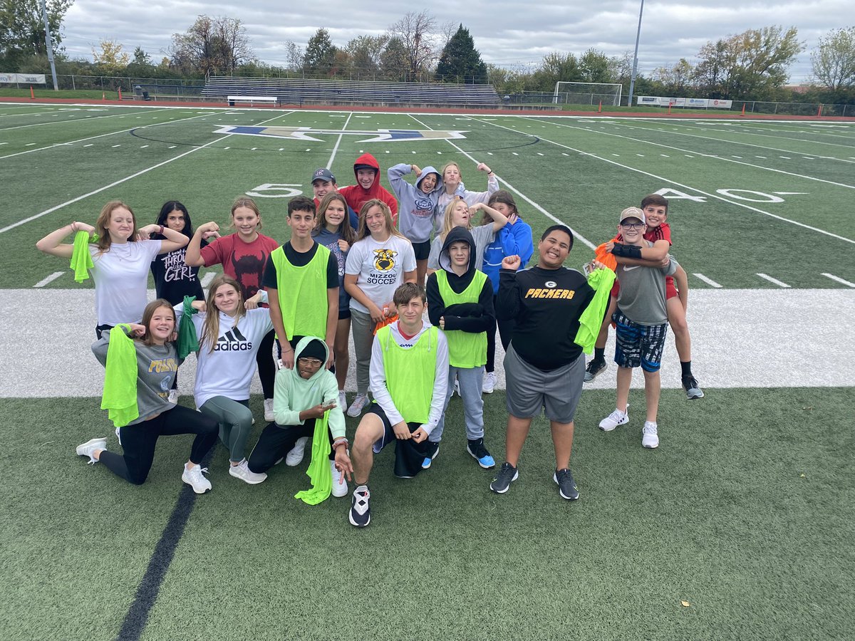 WSDCoachHeidorn's tweet photo. 🎉SHOUTOUT to my 5A Fitness studs for bearing the wind and chillier weather today with their 1 Mile WOD! They each have improved astronomically in developing a healthy relationship with cardio this semester! So proud 😭😭😭
#SnotBubbles #WeLoveCardio https://t.co/2UlMkKn6ej