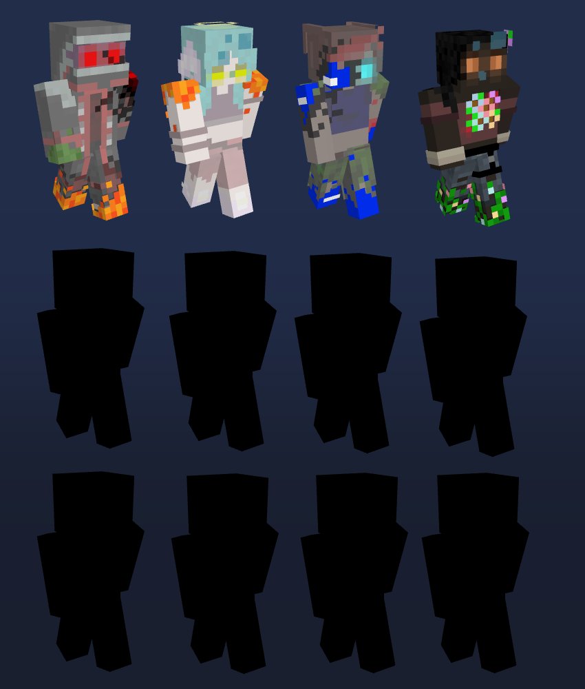 Highland_Hooves's tweet photo. #StrikeSMP skins I can show y'all now :> https://t.co/mYsndkTb3l