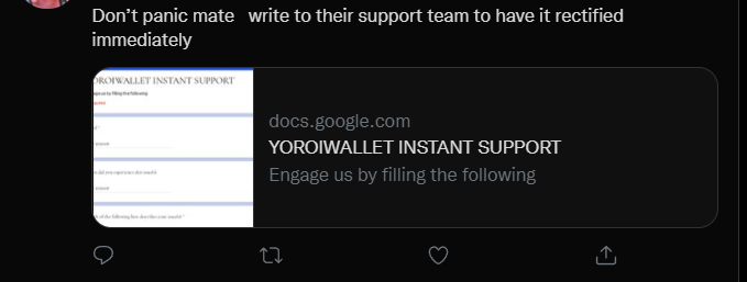 Yoroi W₳llet tweet media