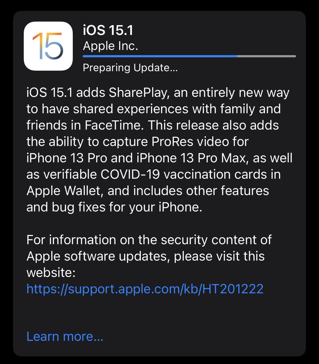 asrulmm's tweet image. 2.30am, 26 October 2021. MacBook Air, iPhone, Apple Watch + Apple TV updating and updated

#MacOS12 #iOS151 #watchOS81 #tvOS151