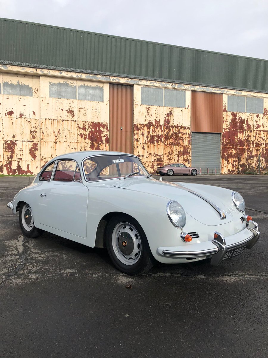 ElectrogenicREV's tweet photo. Electric Porsche day at @BicesterH ⚡
 
The all-electric 1964 Porsche 356 &amp; the Taycan - great fun shooting these today! More coming soon....👀
 
#ElectricPorsche #Porsche356 #PorscheTaycan https://t.co/aQdrS3106u