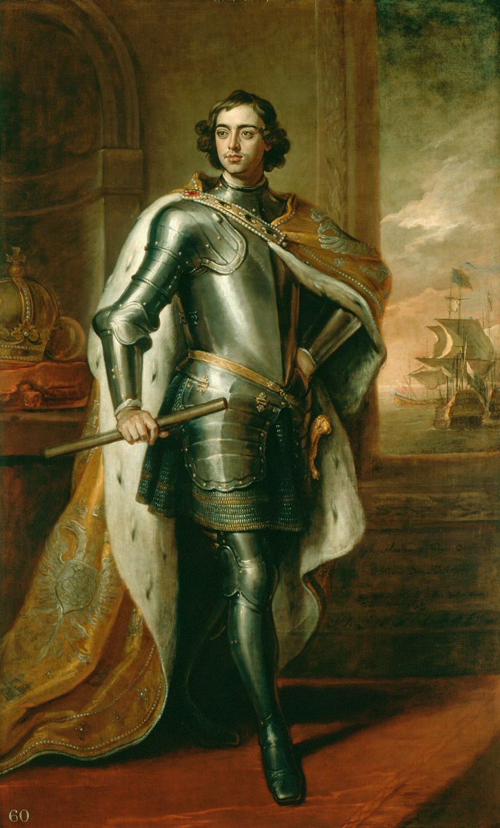 This is  #EuropeanBios entry #59, Peter the Great. A metaphorical and also literal giant of a man, standing 6'8" (the European average at the time was a foot shorter), he totally revolutionized Russia through sheer force of will and also by being a total asshole most of the time.