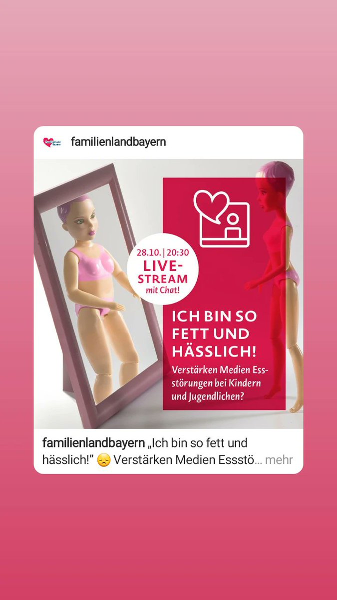 diekonzepter's tweet photo. #webcoaching für #Eltern: Verstärken Medien #Essstörungen bei Kindern und Jugendlichen? Save the Date. LIVE Stream am 28.10., 20:30 auf https://t.co/v6a9C4WklO Moderation: Tobias Krell, bekannt als #checkertobi https://t.co/njoQ44DXxB