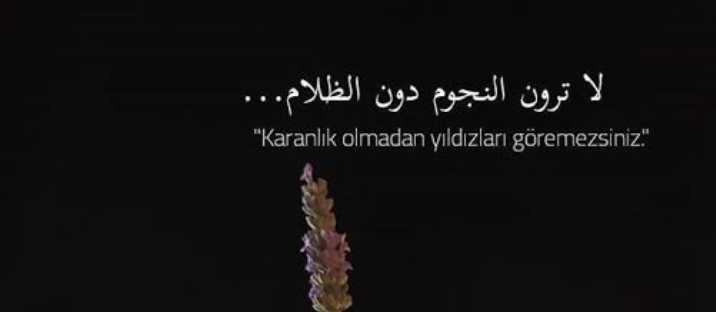 ZeynazeynaAtes's tweet photo. Karanlık olmadan yıldızları göremezsiniz. https://t.co/BmjmihNdeM