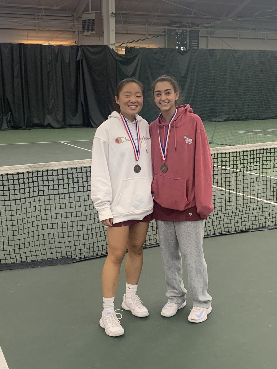 We are incredibly proud of Kylie Kochis, who placed 3rd at the PIAA District 1 Championship for singles, and of Sophia Ming and Ella Tunnell who also placed 3rd in doubles. All 3 now move on to States! Good luck ladies-you got this! <a href="/PIAASports/">PIAA</a> <a href="/PaPrepLive/">PA Prep Live</a> <a href="/HendersonAthle1/">Henderson Athletics</a>