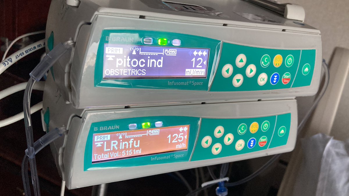 JKR_Duo's tweet photo. Upping again. Pitocin @ 12mU/min https://t.co/aPyJTEQM1O