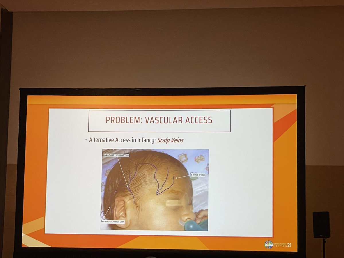 Alternate vascular access method for critically ill infants per Dr. Cantor. #ACEP21