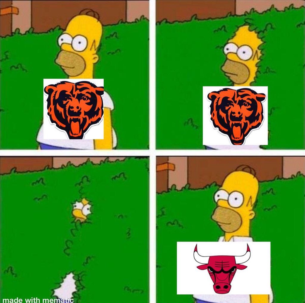 Abouttt that time of year. 😮😬

#DaBears | #BullsNation 

(H/T: u/chicagobears96)