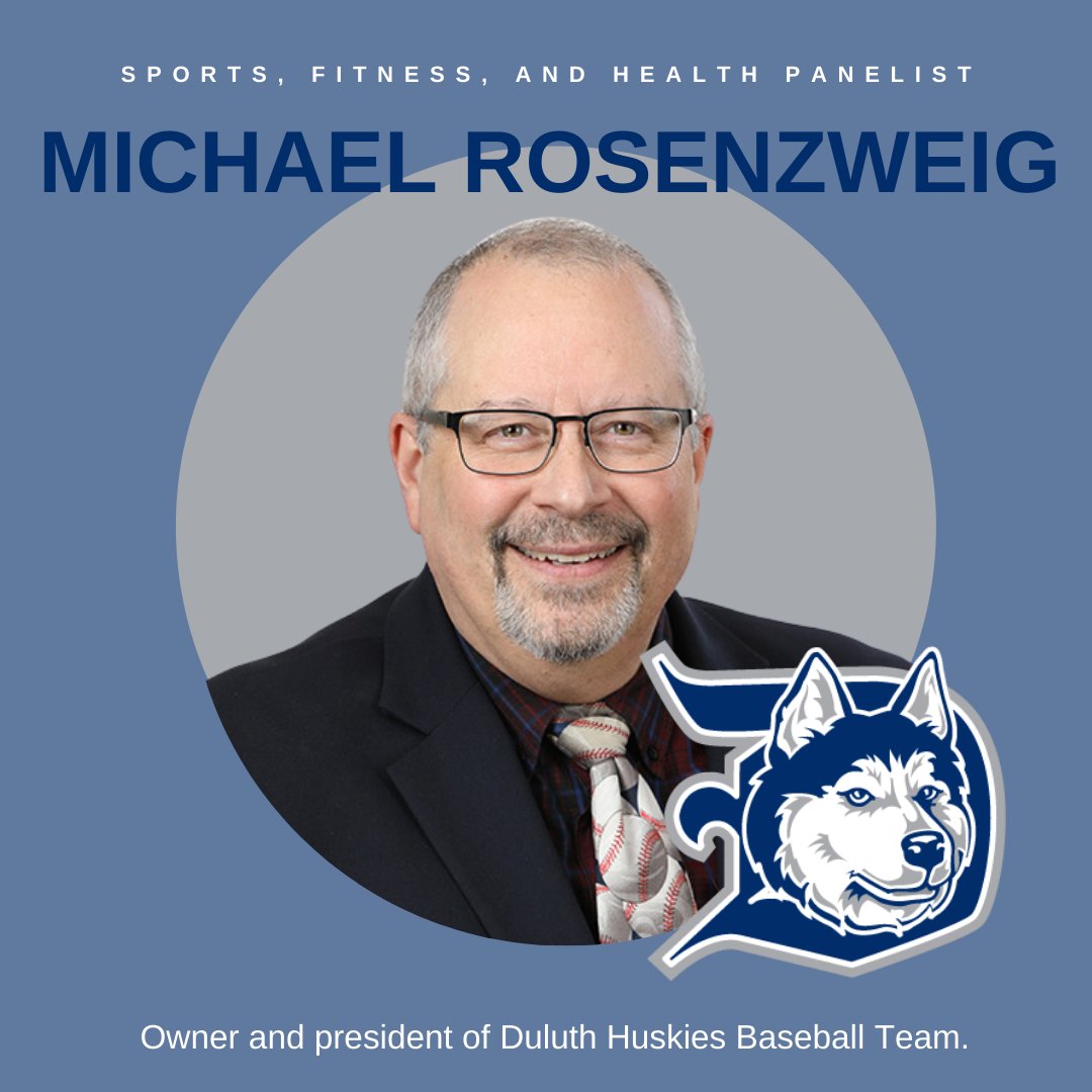 Meet Michael Rosenzweig, the owner and president of the Duluth Huskies Baseball Team! We are excited to have him come out on Nov. 11th to be part of our sports, fitness, and health panel!

Find the schedule &amp; more at: lsbeconference.com

#UMD #EntrepreneurshipConference