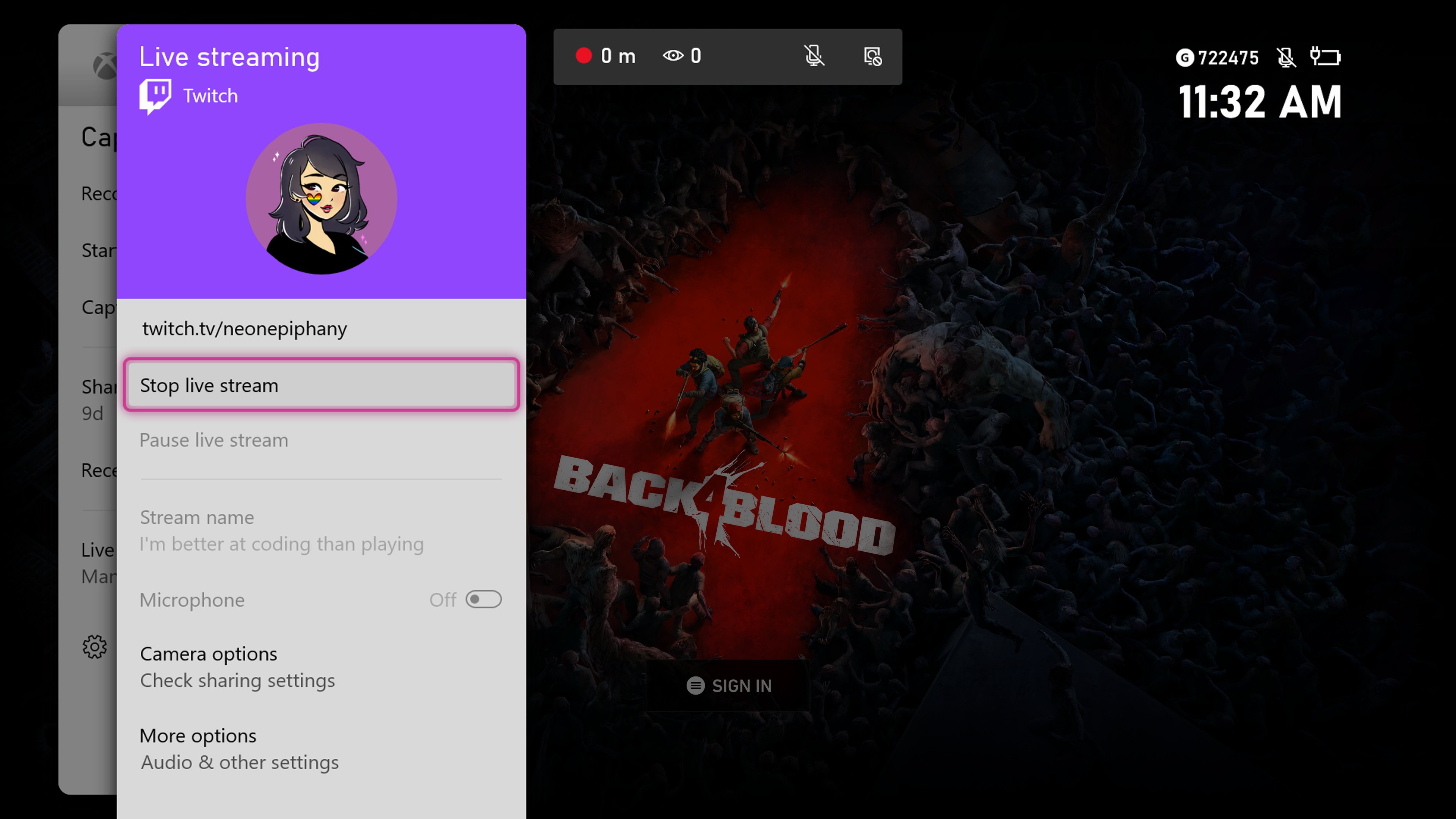 Eden Marie Update 1 Xbox Alpha And Alpha Skip Ahead Insiders Starting At 2pm Pt We Re Rolling Out A New Integrated Twitch Live Streaming Feature If You Used A Certain