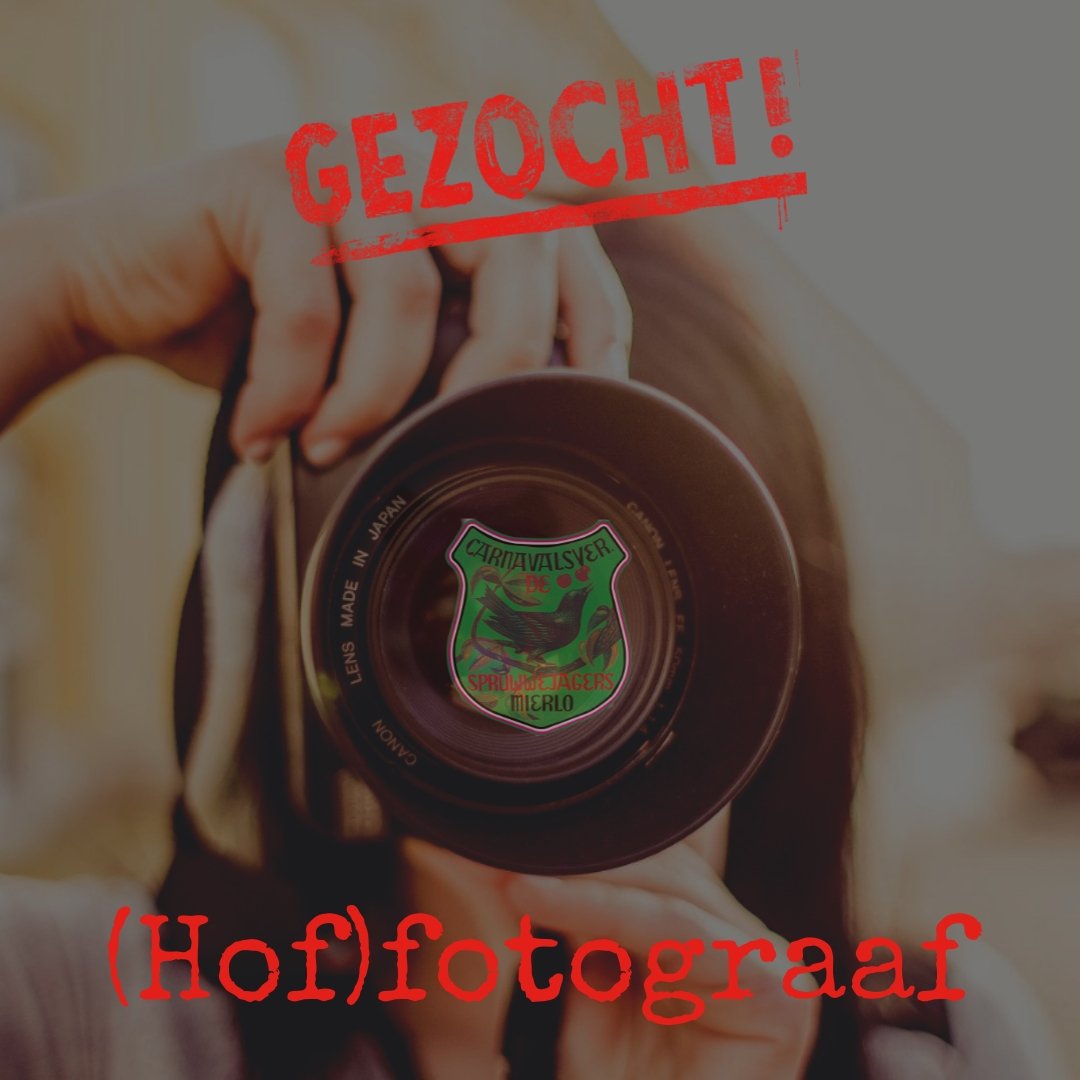 📸 (Hof)Fotograaf GEZOCHT!📸
Hou jij van fotograferen en van 'n feestje?
Dan ben je bij ons aan het juiste adres! 
Wij zoeken namelijk een fotograaf en vieren graag samen met jou dit feestje.
We komen graag met je in contact via
Info@spruwwejagers.nl of een PB! #fijnfisjenje