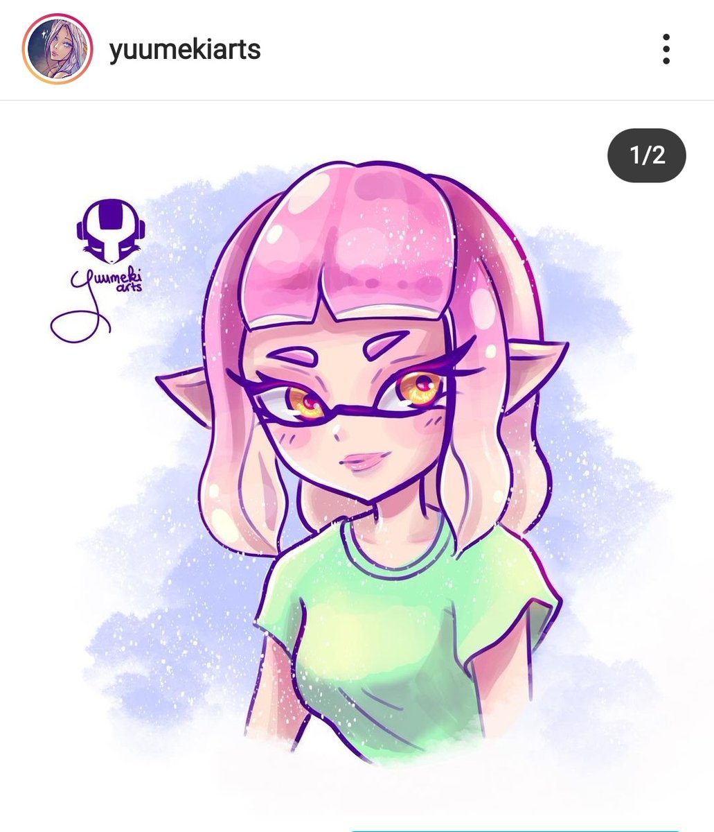 yuuki96__'s tweet photo. To all amazing Splatoon lovers that will see this tweet 💖

I have just released a new Splatoon art on my Instagram profile.

(This art is only on Instagram right now, because I need to post all inktober entries also on Twitter and I'm kinda late 🙈)
@yuumekiarts https://t.co/W9EED1Wke3