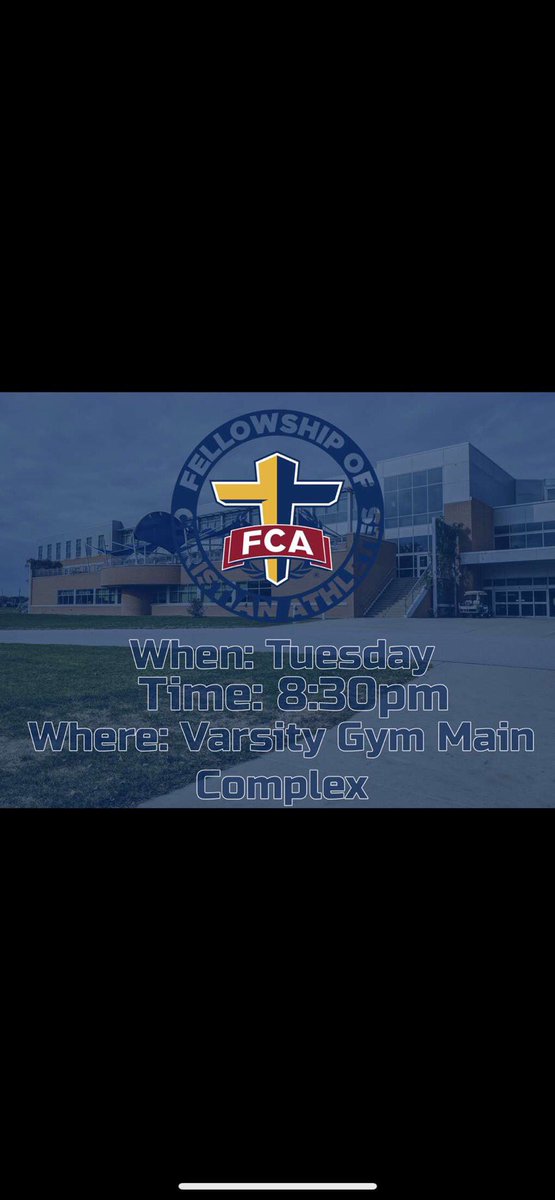 Meeting tomorrow night!! Everyone is welcome. Talking about how we can glorify God through our sport. <a href="/BlueStormBSB/">Southwestern Illinois College Baseball</a> <a href="/SWICMBB/">SWIC Blue Storm Men's Basketball</a> <a href="/swic_wsoc/">SWIC Women’s Soccer</a> <a href="/SWICedu/">Southwestern Illinois College</a> <a href="/SWICSoftball/">SWIC Softball</a> ⛈✝️