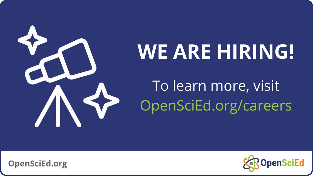 OpenSciEd tweet media