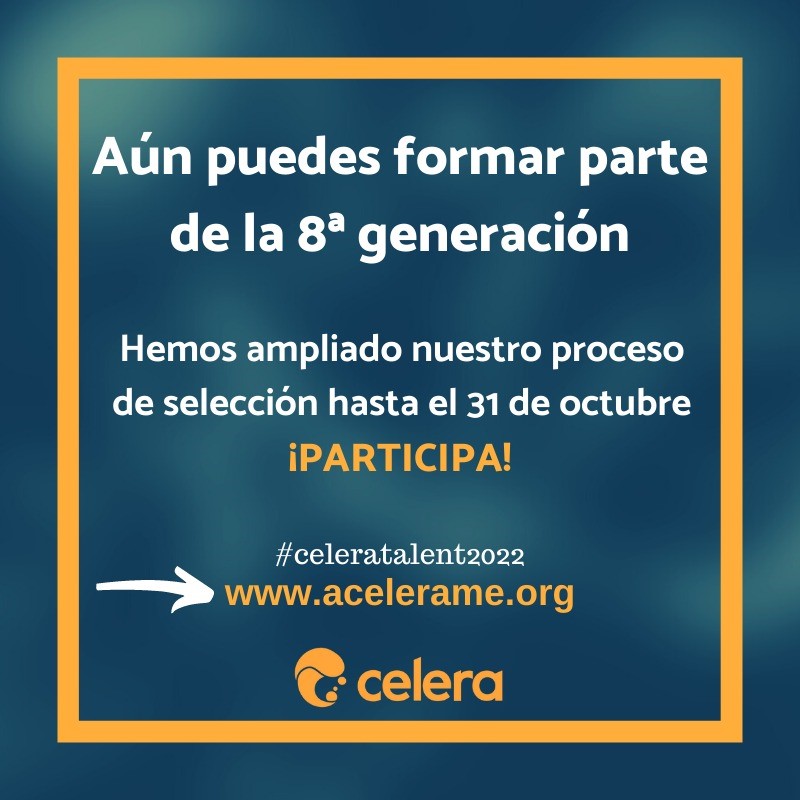 frdelpino's tweet photo. 👉 #celeratalent2022 Aún puedes formar parte de la 8ª generación! Ampliado el proceso de selección hasta el 31 de octubre! Participa! https://t.co/0bZ3pVQ3gQ
@_celera @FBSabadell @javiergarciamar https://t.co/ZRjPAgG3CK