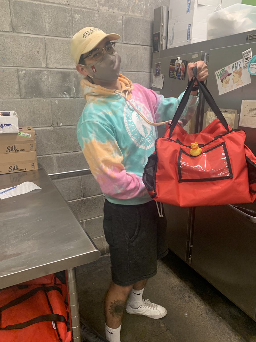 ⭐️Employee Spotlight⭐️ Nick T is a  manager, delivery driver, and baker. We love having him in the shop and on the road with cookies. If you want to be as cool as Nick T, apply to be a delivery driver with the link in our bio, on Indeed, or pick up an application from the shop.🚗