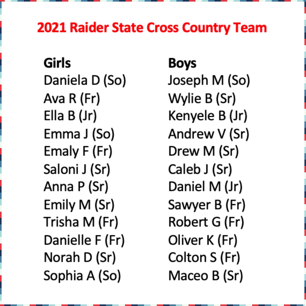 WaltonPTSA's tweet photo. Congratulations to the Walton Cross Country team for securing a spot at the State Meet on November 6th! https://t.co/X9sFSXnley