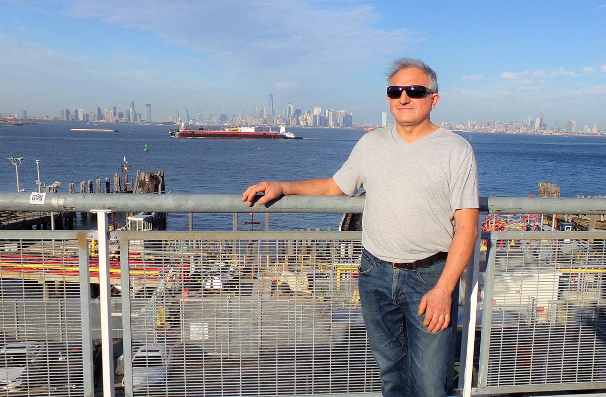 One of our veteran technicians, Vladimir Kaparchuk is taking a break with the NYC skyline in the background. We outwork the competition which often means our people are going 7 days a week. It’s nice to see Vlad away from jobsite in Secaucus, NJ and soaking up some scenery.