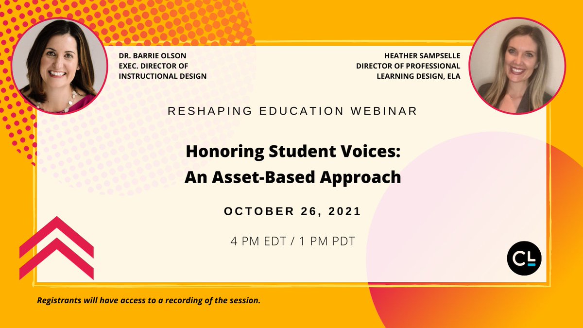 carnegielearn's tweet image. Join us TOMORROW for a can't-miss webinar on a powerful #assetbased approach for every classroom. If you've never heard of "discourse communities," this might just blow your mind!

Register here ► loom.ly/pHiKBWU

#growthmindset #edequity