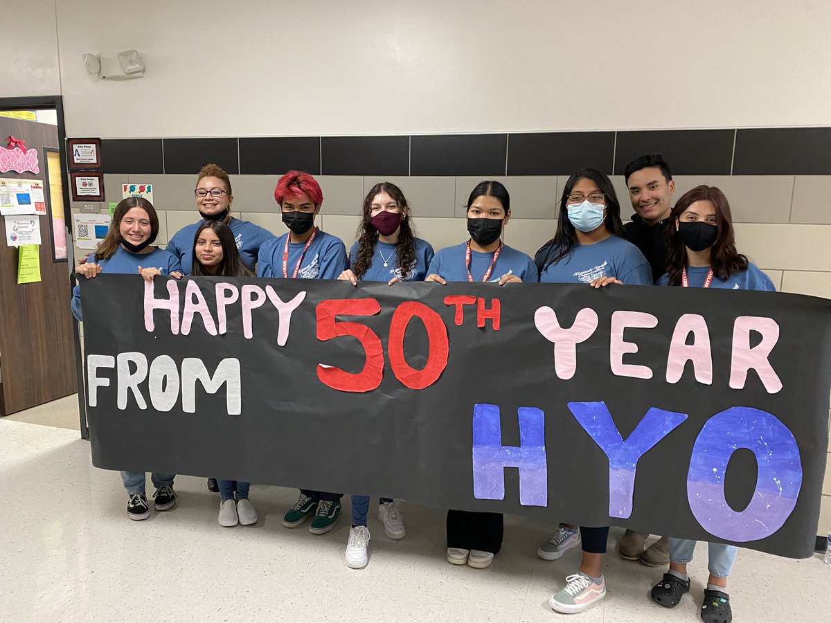 ErikaNoelia's tweet photo. @NGHS_HYO is ready to celebrate @NGHS_Raiders 50th anniversary!!🎉🎉 https://t.co/HwdnNZEt12