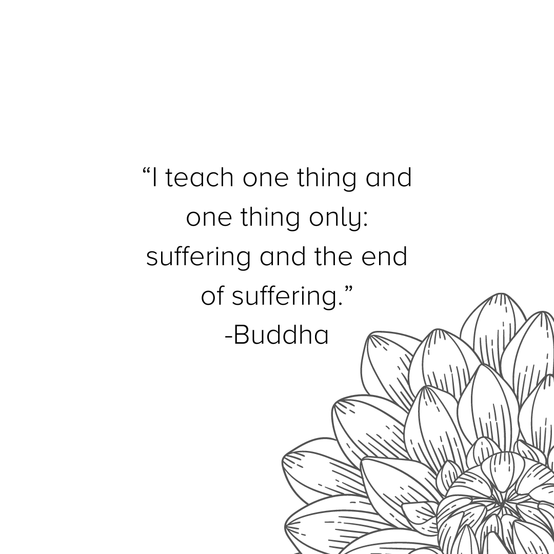 namchak's tweet image. In his first sermon the Buddha said, “I teach one thing and one thing only: suffering and the end of suffering.” This is the ultimate goal of Buddhism.