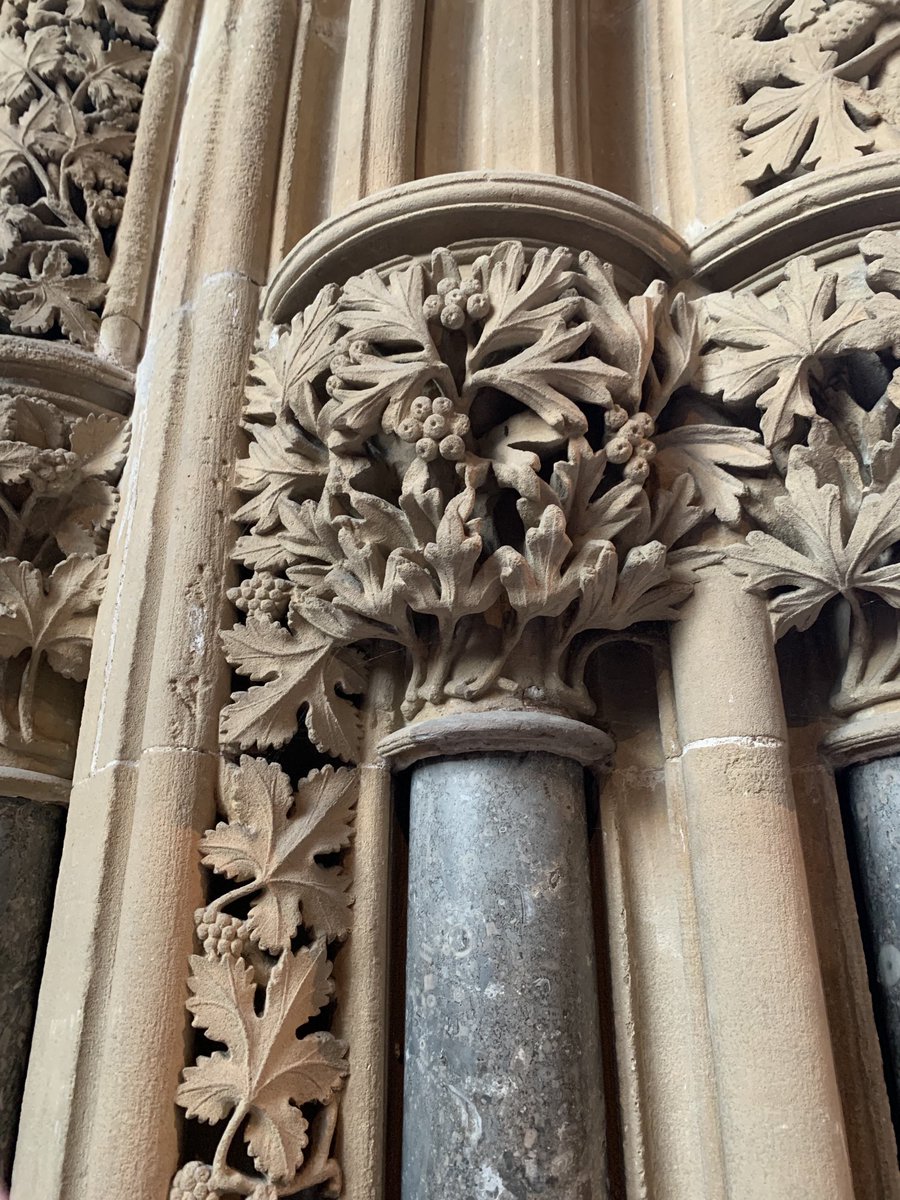 ckayheffer's tweet photo. Delighted to see the ‘Leaves of Southwell’ @HeritageFundUK funded project at the incomparable @SouthwMinster #medievalmasterpiece https://t.co/XxDOci0yde