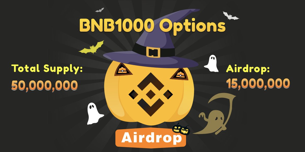 👻Boo! HAPPY HALLOWEEN!!!🎃🎃🎃🌟
↓
30d BNB1000 #Airdrops from #Helmet 

✅Follow <a href="/Helmet_insure/">Helmet.insure #BSC #Polygon🥇</a>
✅❤️&amp;RT
✅Join:t.me/helmet_insure &amp; discord.gg/AJwgUMS4c
→Form: forms.gle/ArAF2zNVuk195t…

Details:reurl.cc/Mkz7aL

Stay tuned for our BIG NEWS!!!⛑️
#Options #BSCGems