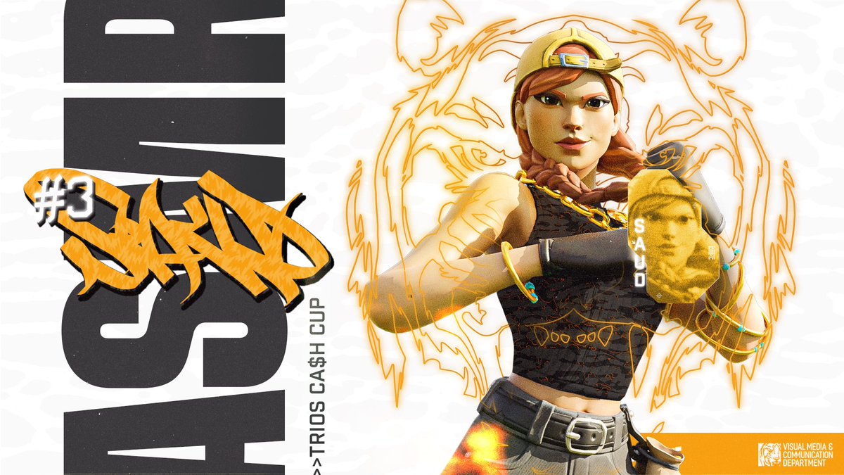 سعود ياسعود 🤩

@saudvr
نمرنا الثالث اليوم في TRIO CASH CUP ، البطولة الجاية المركز الأول إن شاءالله 🧡🐅
#ASMRtigers