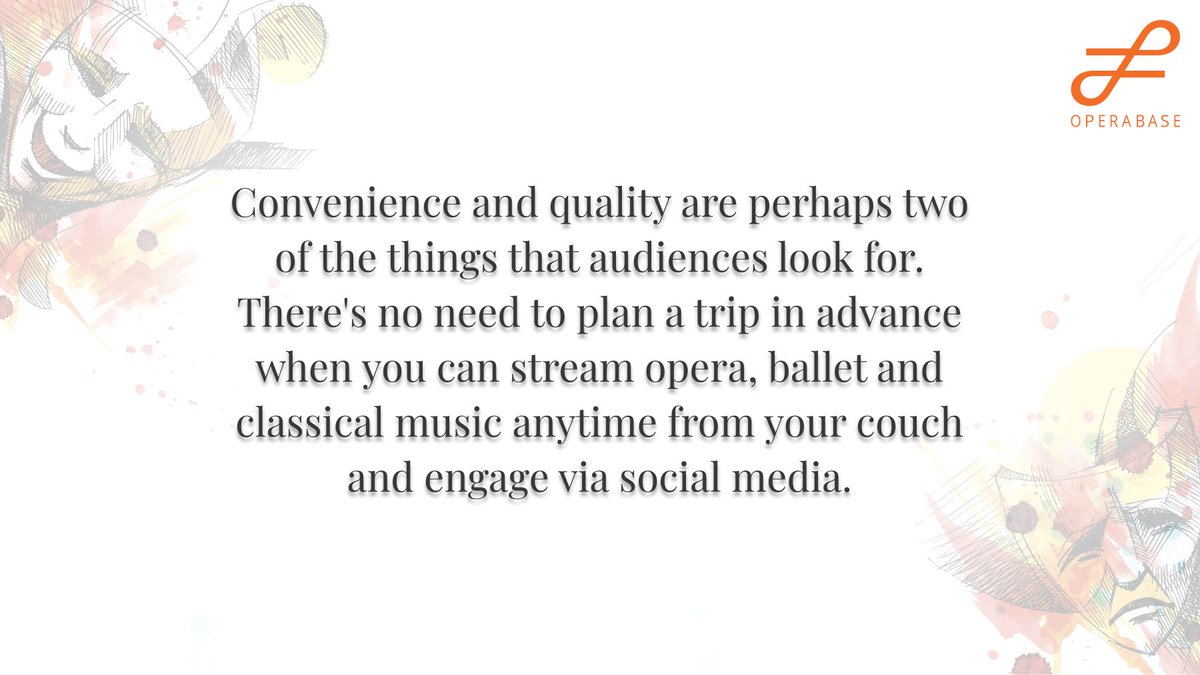 Operabase_'s tweet image. To get 2 months free access to #CueTV, share your digital experience with all #operalovers in the comments below 👇 Follow the steps to win:
❤️ Like &amp;amp; comment on this post
✔️ Follow @Operabase_  &amp;amp; @cuetvonline
👉 Receive code via DM
Happy #WorldOperaDay! 🎉🎉🎉🎉🎉4/4
#opera 
2/2