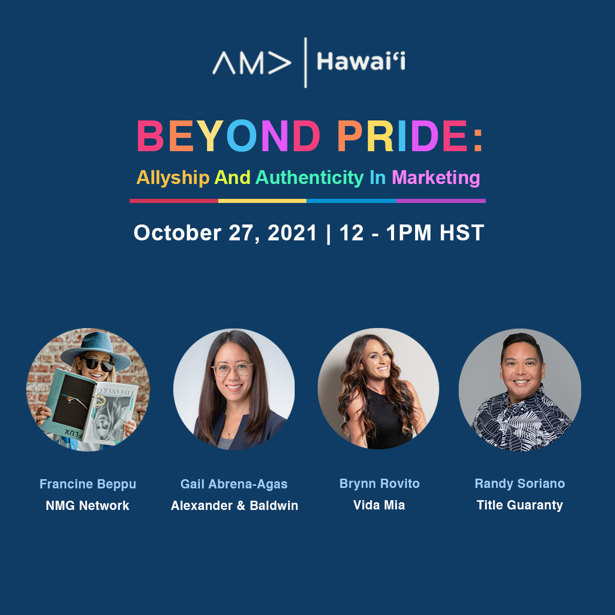 How do you ensure a more accurate and genuine representation in the content and stories you create? 

Join the conversation on Oct 27 with our diverse panel of speakers.

REGISTER TODAY!
ow.ly/6eTp50Gwt8w