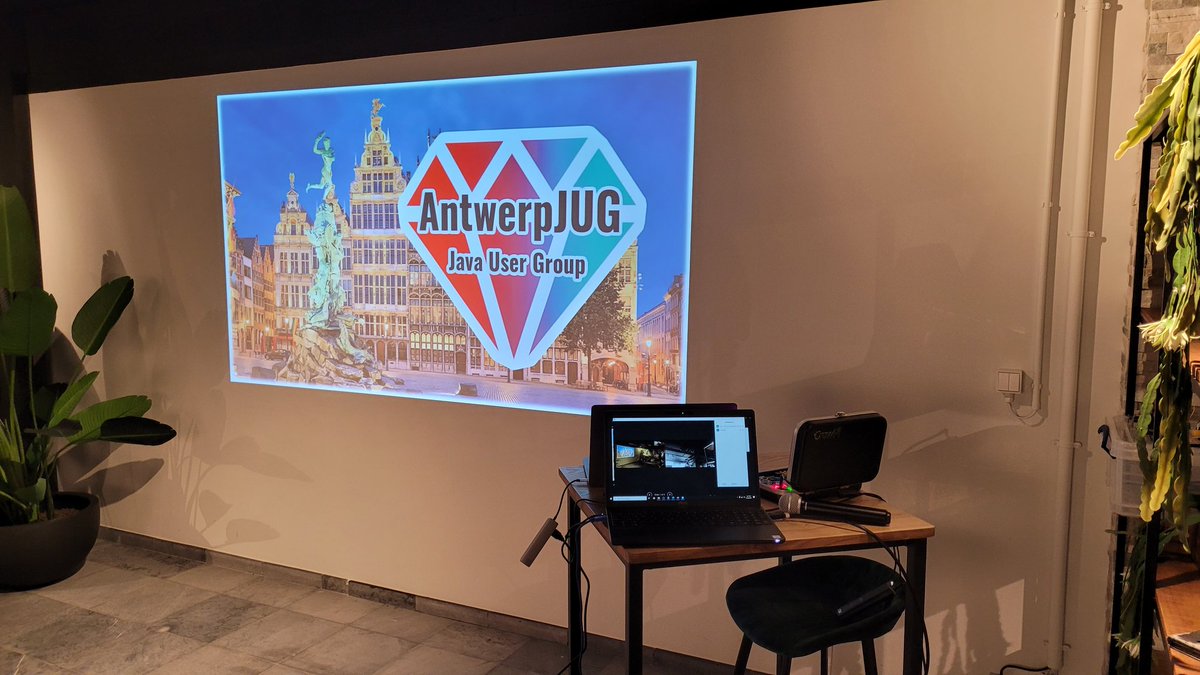 Antwerp Java User Group (@antwerpjug) on Twitter photo That's a wrap! Thanks everyone who joined us tonight and thanks again to <a href="/BillyKorando/">Billy Korando 🍃☕️ 🐈🐈</a> and <a href="/FrankDelporte/">Frank Delporte #JavaOnRaspberryPi</a> for the great presentations. Can only recommend these guys to all other <a href="/WWJUGs/">World Wide JUGs</a> if you need another speaker! That's a wrap! Thanks everyone who joined us tonight and thanks again to <a href="/BillyKorando/">Billy Korando 🍃☕️ 🐈🐈</a> and <a href="/FrankDelporte/">Frank Delporte #JavaOnRaspberryPi</a> for the great presentations. Can only recommend these guys to all other <a href="/WWJUGs/">World Wide JUGs</a> if you need another speaker!