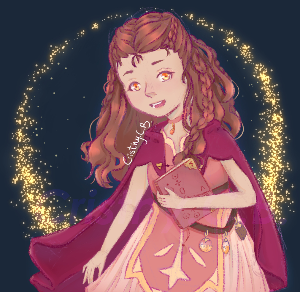 Cristhy_CB's tweet photo. Halloween it's coming so I did a colored sketch of Camila as a magician!✨(as the last year).
I want to draw her as well as Aday and Lucía with their special Halloween outfits again🥺
#originalcharacter #sketch #SecretSandswebcomic #halloween2021
@ArtShareCafe https://t.co/BHfqZS5ore