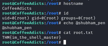 Shubham_pen's tweet photo. Recently, I completed a pretty simple but approachable lab (Coffee Addicts: 1) which is developed by #BadByte and published it on @Vulnhub. must give one a shot....
#bugbountytip #Linux #infosec #infosecurity #itsecurity #ransomware #Malware #Hacking #websecurity #Cybersecurity https://t.co/3uHEUFXRfR