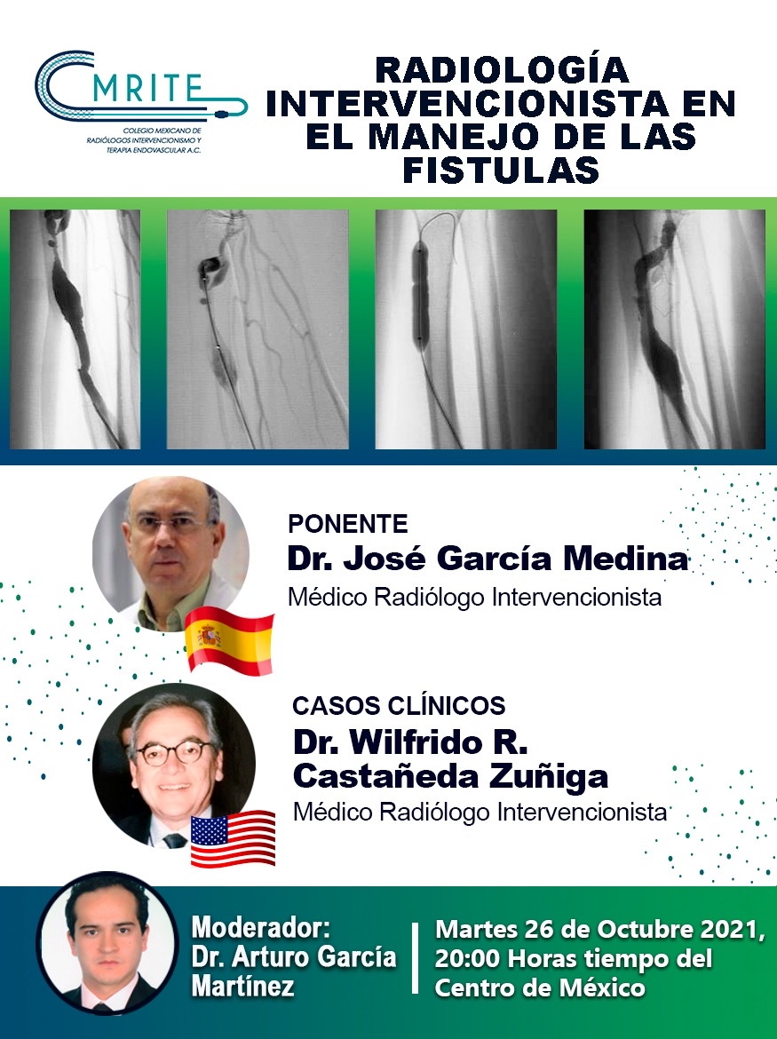 SIDISoc's tweet photo. 🆕 WEBINAR: Radiología Intervencionista en el manejo de las fístulas
🗓️ Martes 26 octubre
🕗. 20:00 (Hora Ciudad México)
Únete gratis al webinar en este link🔻 🔻
https://t.co/8bghp6lbUn
Código acceso: 968356
#CMRITE #IRad https://t.co/qnqPik0ouD