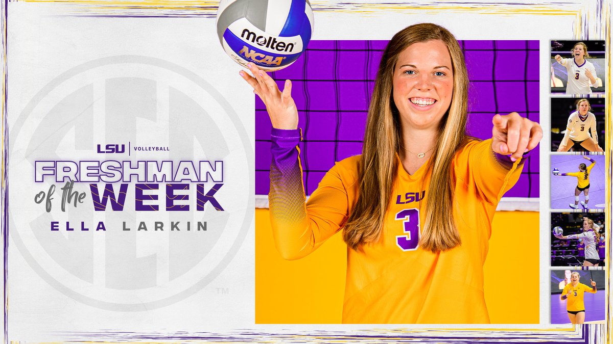 lsuvolleyball's tweet photo. Let's Geaux 😤  

Raigen Cianciulli and Ella Larkin pick up their second SEC Player of the Week award this season!

📄: https://t.co/U2wAXRwr2P https://t.co/idLNSoPARF