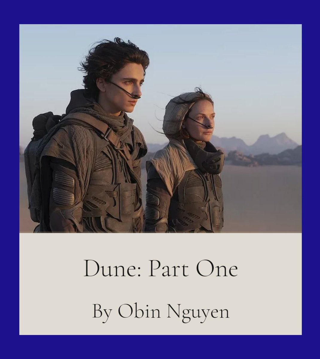 DissectionR's tweet photo. "Villeneuve has once again proven he is a maestro in creating visually stunning images" -Obin

Read the exclusive spoiler-free review at the link in our bio🛸
.
.
.
.
.
#dune @dunemovie #dunemovie  #timotheechalamet #rebeccaferguson #oscarisaac #zendaya #joshbrolin #hanszimmer https://t.co/KGtDzaw2sq