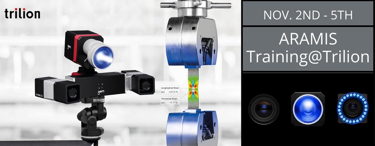 TrilionSystems's tweet photo. Next week we kick off our last ARAMIS training of the year being held in King of Prussia, PA. Start 2022 feeling confident in your knowledge of ARAMIS optical strain. Register here: https://t.co/OU6mN2KIcZ https://t.co/ucKymhclV3