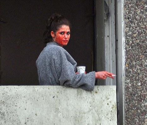 scratchcinema's tweet photo. Gemma Arterton on the set of Byzantium🩸 https://t.co/dFWS2nuzvd