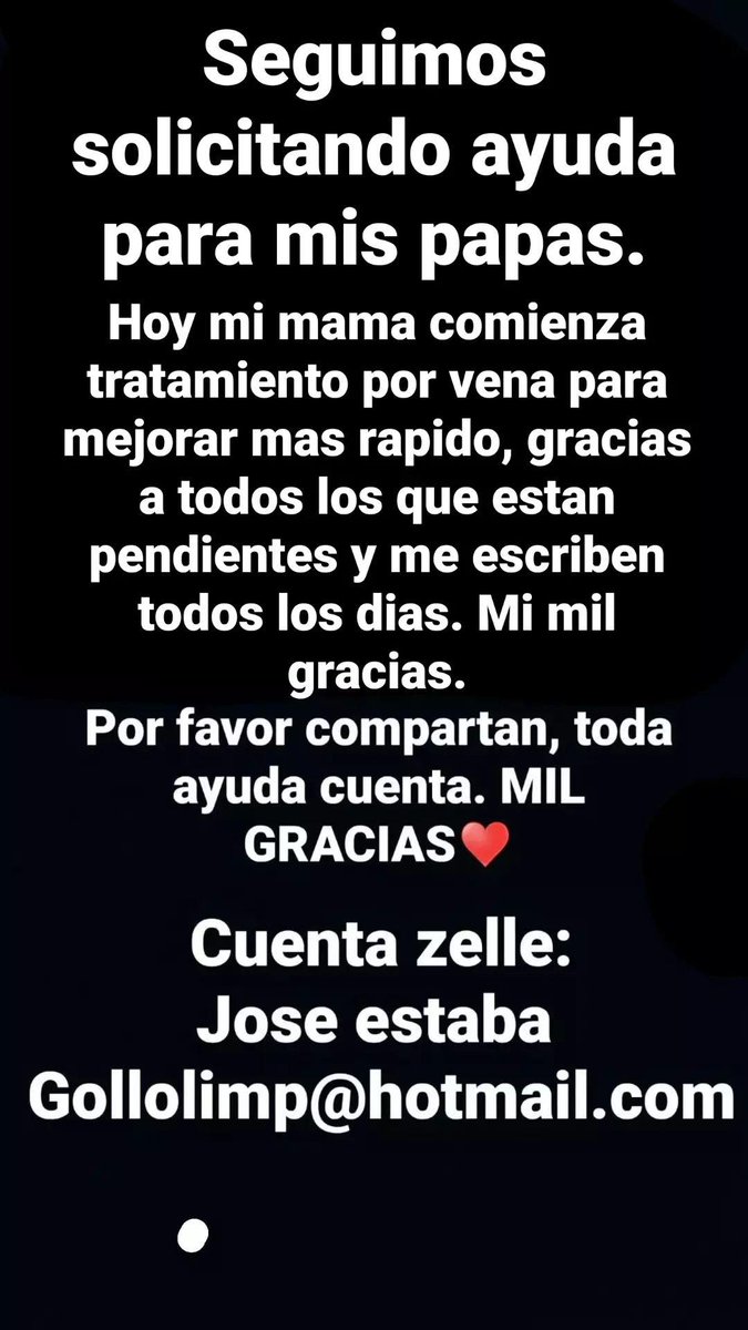 LaTimidaSteph's tweet photo. AYUDA POR FAVOR. SIGO SOLICITANDO AYUDA PARA MIS PAPAS. https://t.co/PmsPUA35Tc